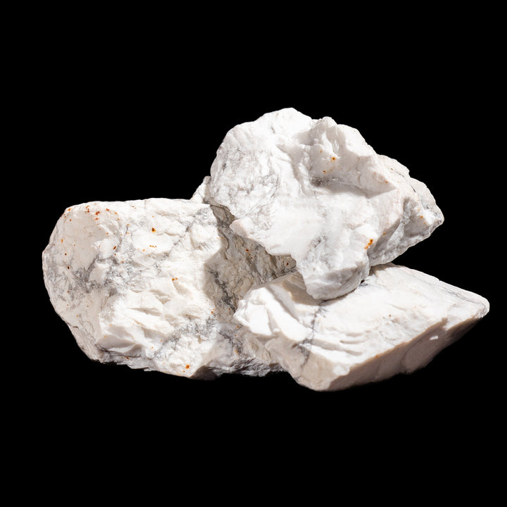Cristaux bruts de howlite | Calme et conscience