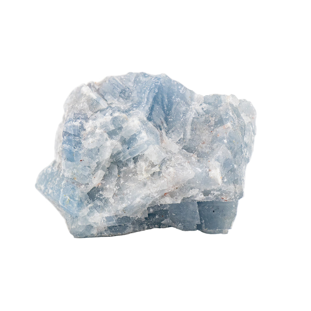 Cristales de calcita azul en bruto | Calmante y sanador