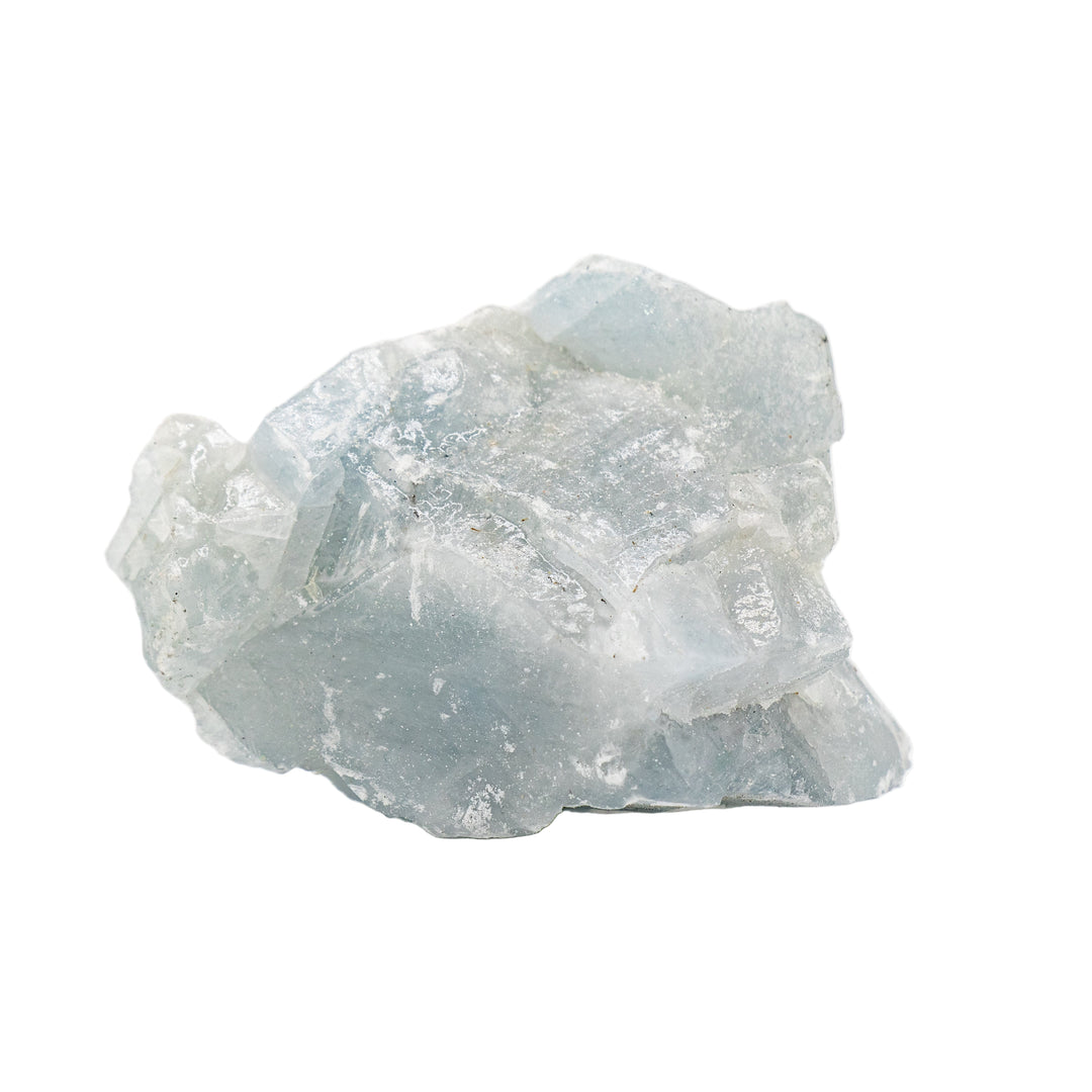 Cristales de calcita azul en bruto | Calmante y sanador