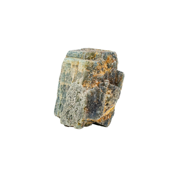 Cristaux bruts de cyanite océanique bleu-vert | Calme et clarté