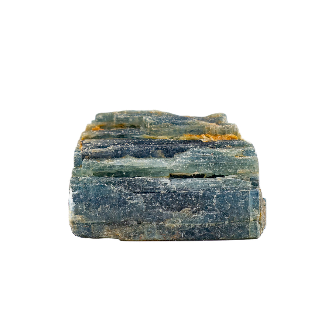 Cristaux bruts de cyanite océanique bleu-vert | Calme et clarté