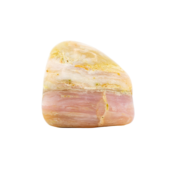 Piedras de cristal pulidas y pulidas de ópalo rosa natural, 2-3 cm, calidad B