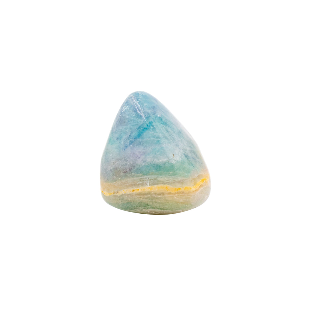 Pierres de cristal polies en fluorite naturelle, 2-3 cm, qualité standard