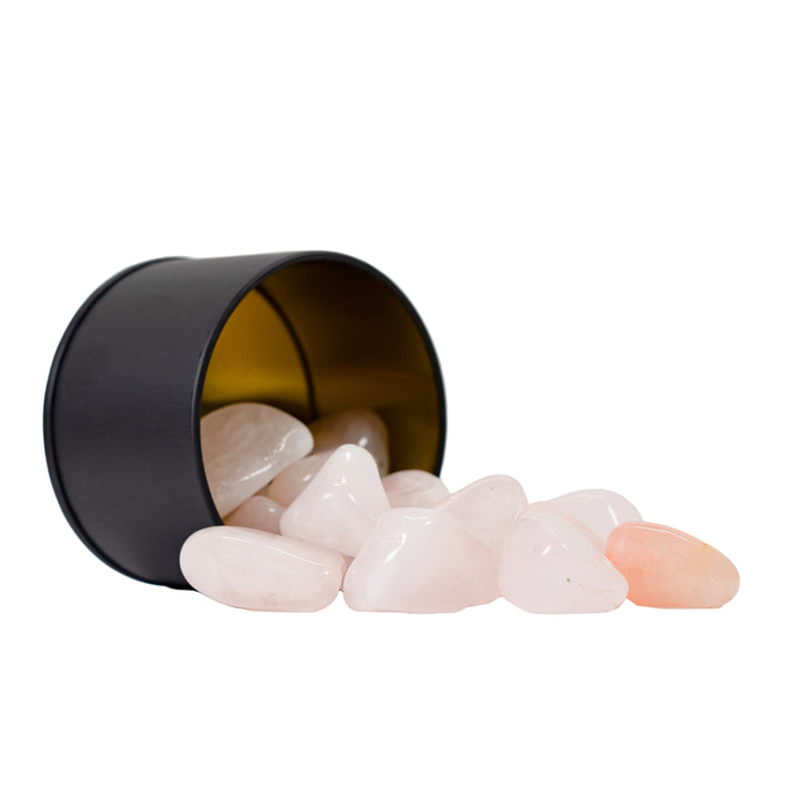 Natural Rose Quartz Tumbled Polished Crystal Stones, 2-3 cm, B Quality