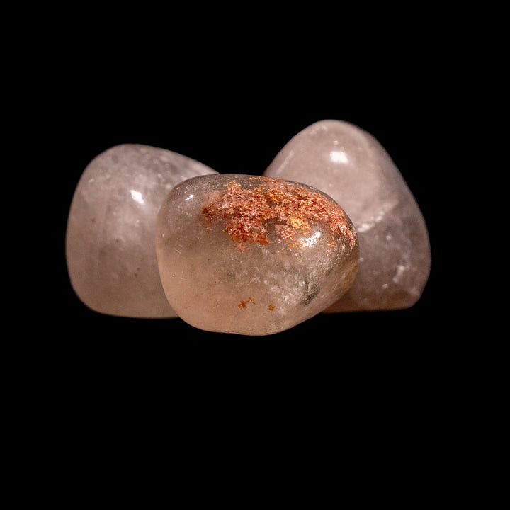 Quartz rutile naturel poli, 2-3 cm, qualité B