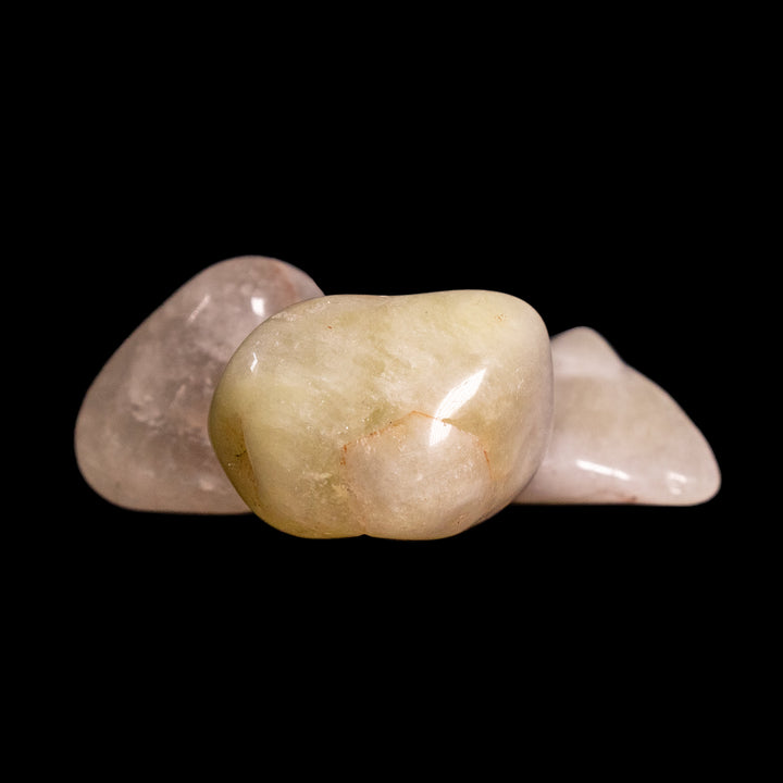 Pierres de cristal polies en quartz sulfuré naturel, 2-3 cm, qualité A