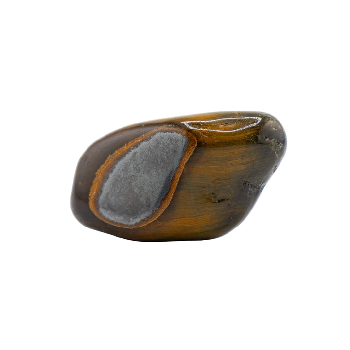 Piedras de cristal pulidas de ojo de tigre de hierro natural, 2-3 cm, calidad extra