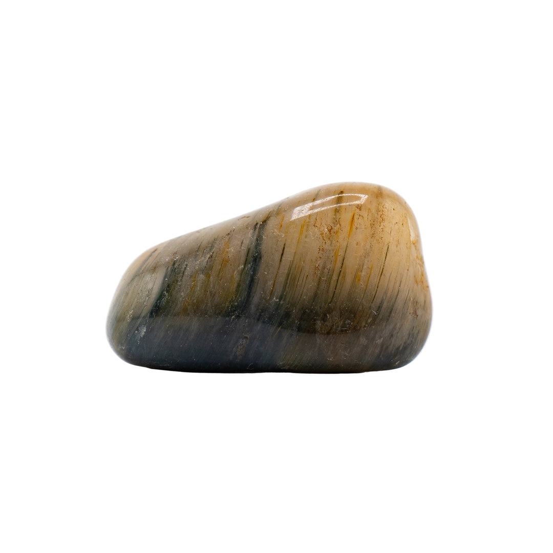 Piedras de cristal pulidas de ojo de tigre de hierro natural, 2-3 cm, calidad extra