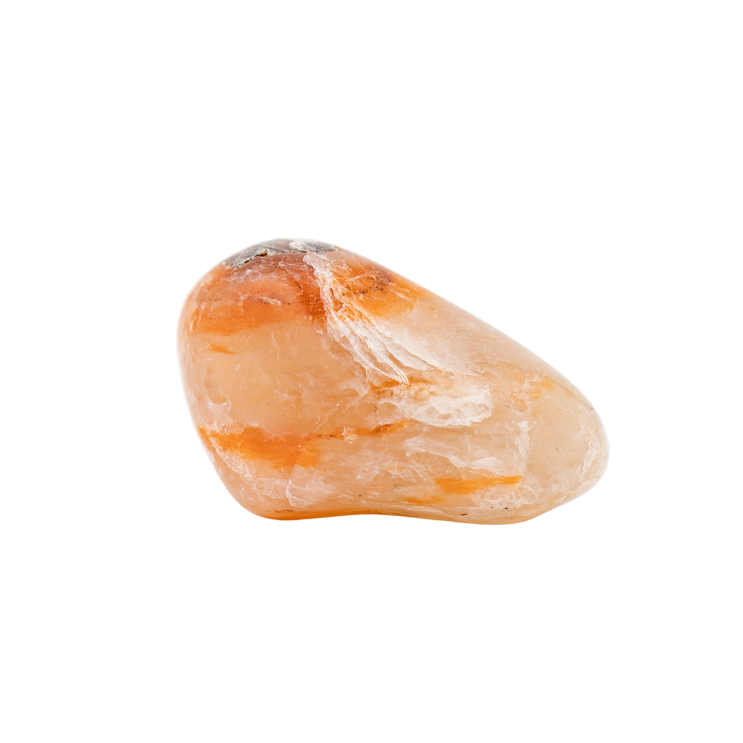 Piedra lunar natural pulida: cristales pulidos para armonía y serenidad espiritual