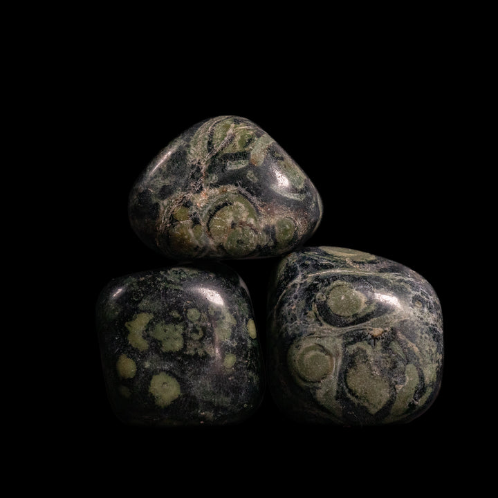 Piedras de cristal pulidas y pulidas de jaspe kambaba natural, 2-3 cm, calidad estándar