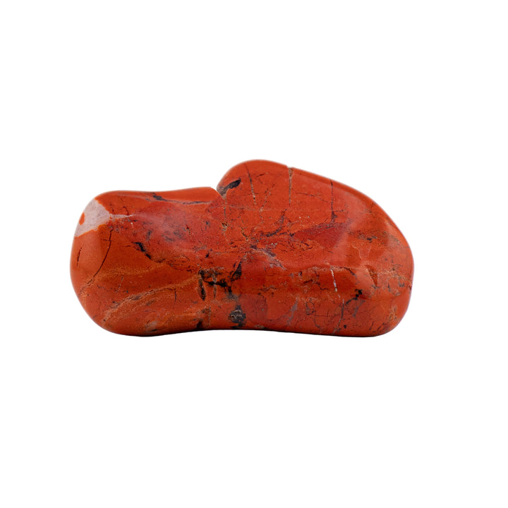Pierres de cristal polies en jaspe rouge naturel, 2-3 cm, qualité supérieure