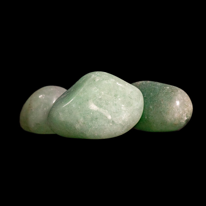 Natural Green Aventurine Tumbled Polished Crystal Stones, 2-3 cm, B Quality