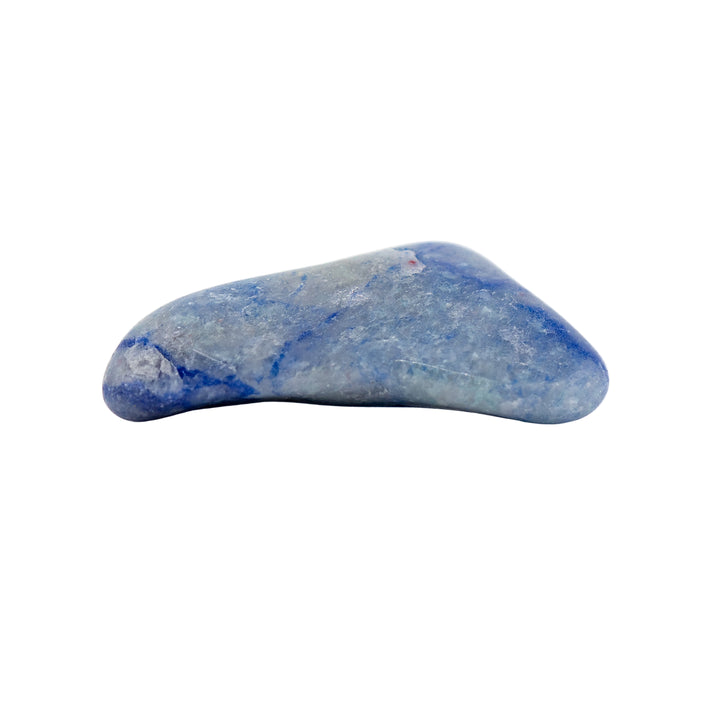 Aventurina azul natural pulida en cristal, 2-3 cm, calidad B