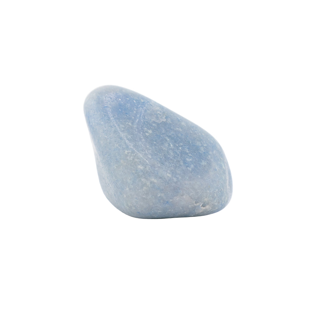 Aventurina azul natural pulida en cristal, 2-3 cm, calidad B