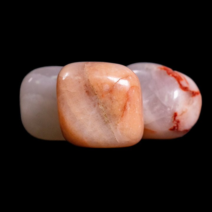 Aventurina color melocotón natural pulida - Cristales pulidos para la curación y la energía