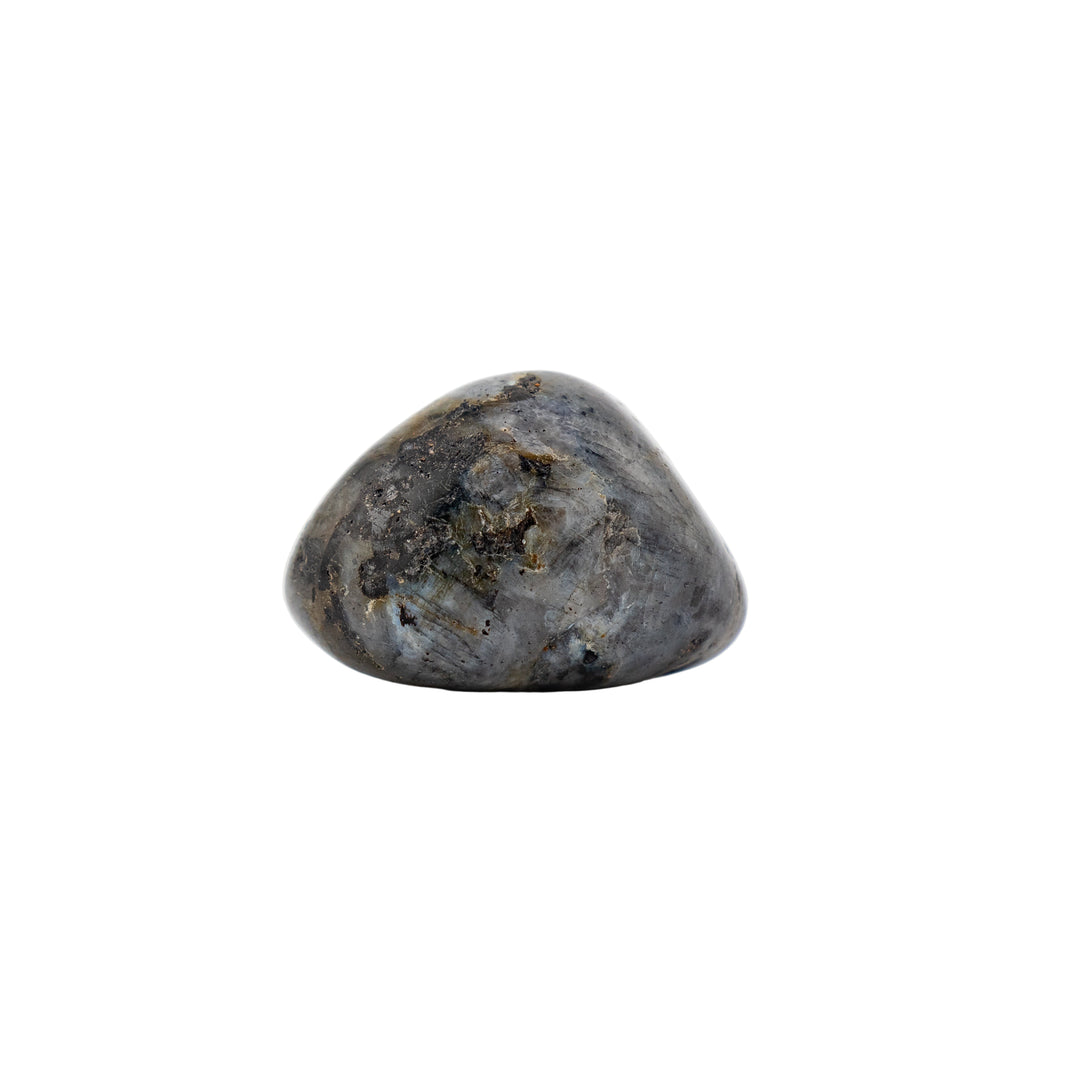 Piedra pulida de larvikita natural: gemas pulidas para un equilibrio espiritual y una decoración elegante