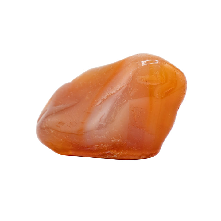 Piedra pulida de cornalina natural: gemas pulidas para despertar espiritual y generar energía positiva.