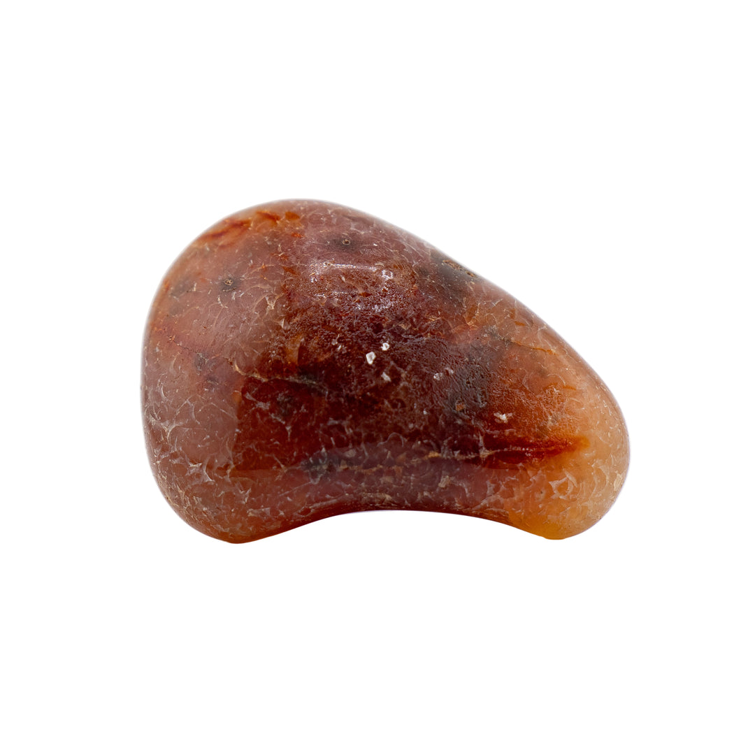 Piedras de cristal pulidas y pulidas de cornalina natural, 2-3 cm, calidad B