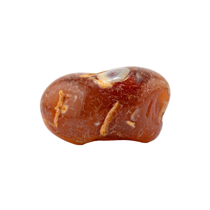 Piedras de cristal pulidas y pulidas de cornalina natural, 2-3 cm, calidad B