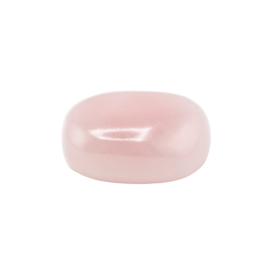 Piedra pulida de calcita mangano rosa natural: elegancia cristalina para armonía espiritual y energía positiva.