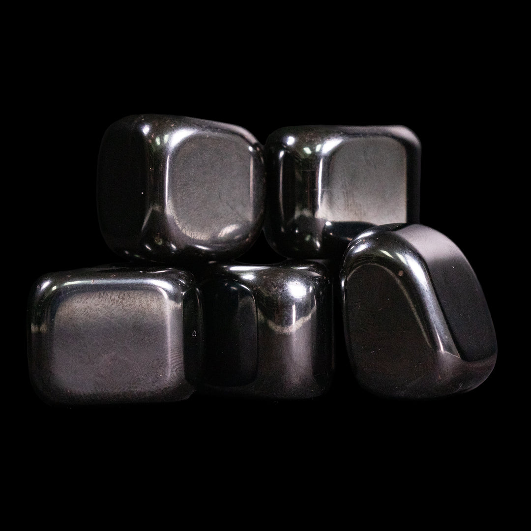 Hematite Tumbled Stone | Grounding Energy & Protective Shield