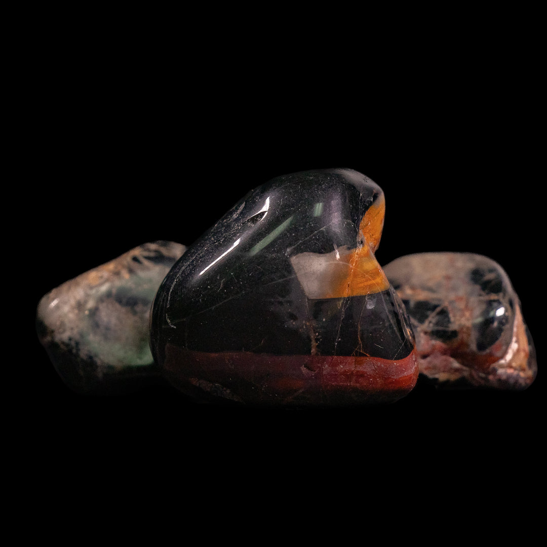 Pierres de cristal polies et polies en onyx naturel d'Argentine, 2-3 cm, qualité B