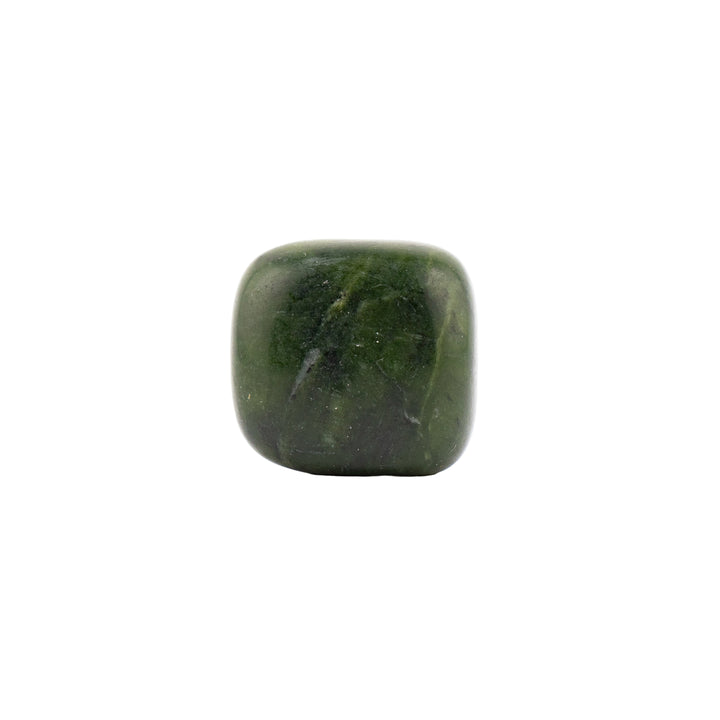 Piedra pulida de jade verde natural: gemas pulidas para la armonía y la prosperidad