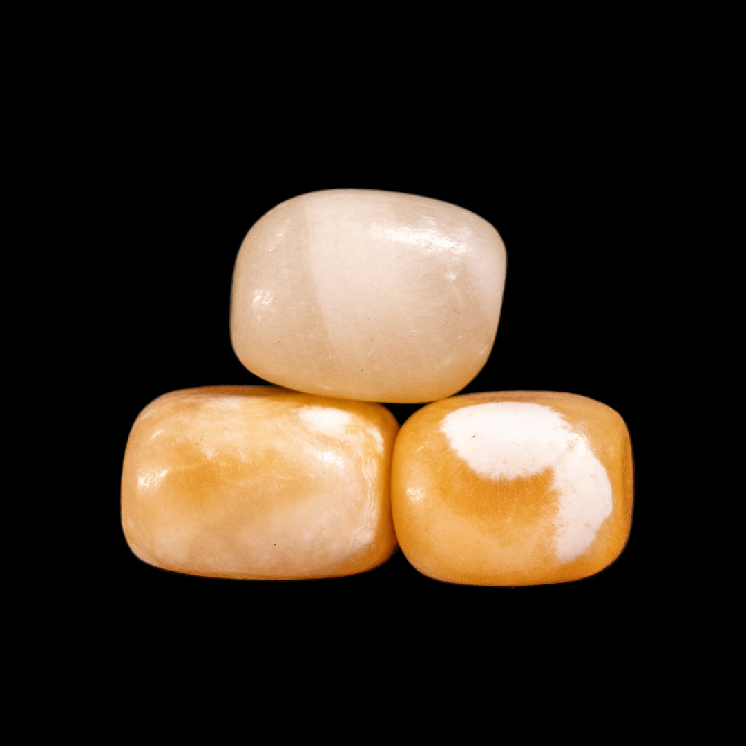 Topaz Jade Tumbled Stone | Inner Balance & Harmony