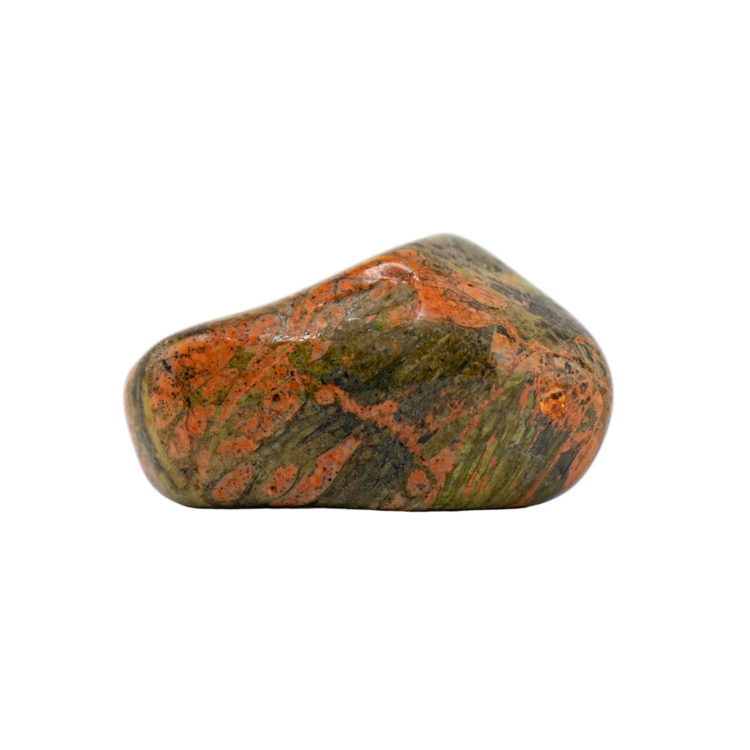 Natural Unakite Tumbled Polished Crystal Stones, 2-3 cm, A Quality