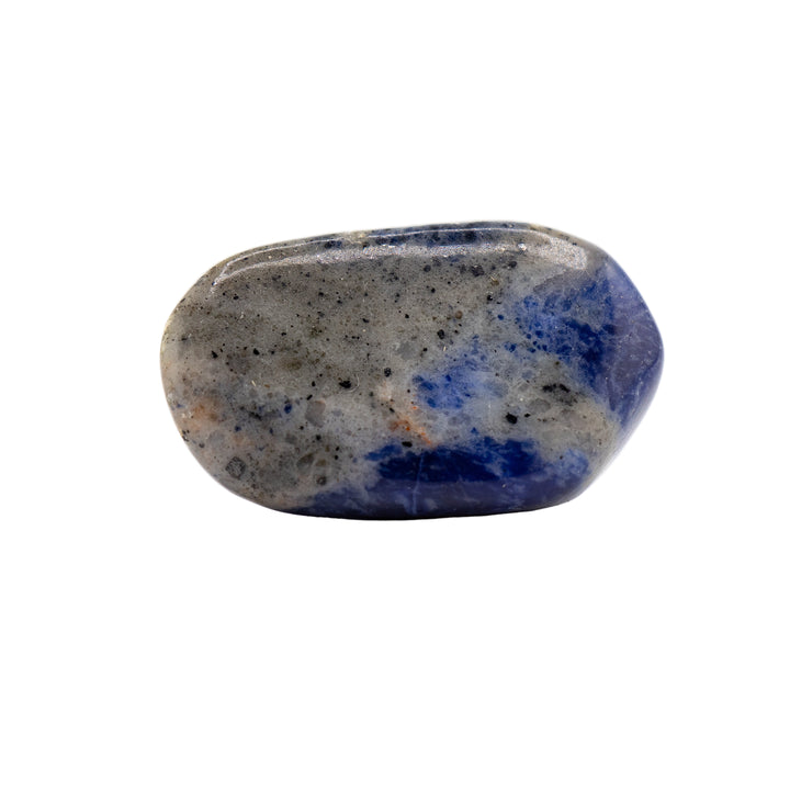 Pierre roulée de sodalite naturelle - Véritable cristal poli pour le calme et la clarté