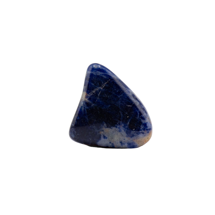 Pierre roulée de sodalite naturelle - Véritable cristal poli pour le calme et la clarté