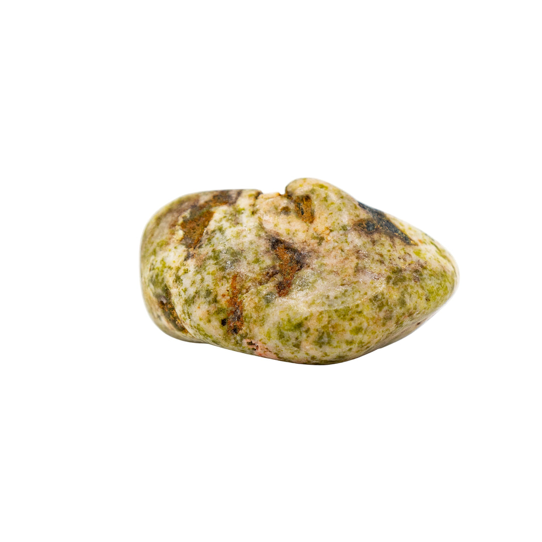 Pierres de cristal polies en serpentine naturelle, 2-3 cm, qualité B