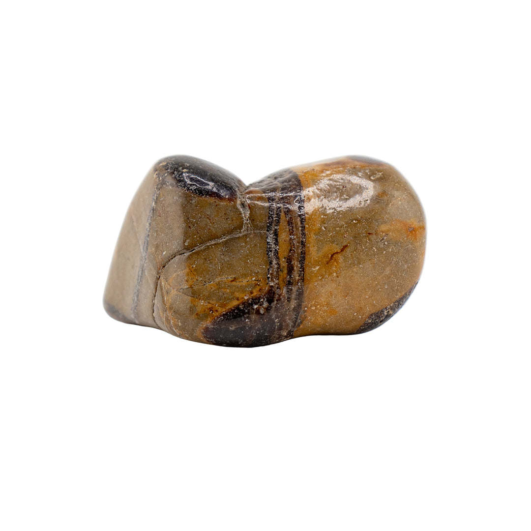 Piedra natural septaria pulida: piedras pulidas para el bienestar y la sanación espiritual