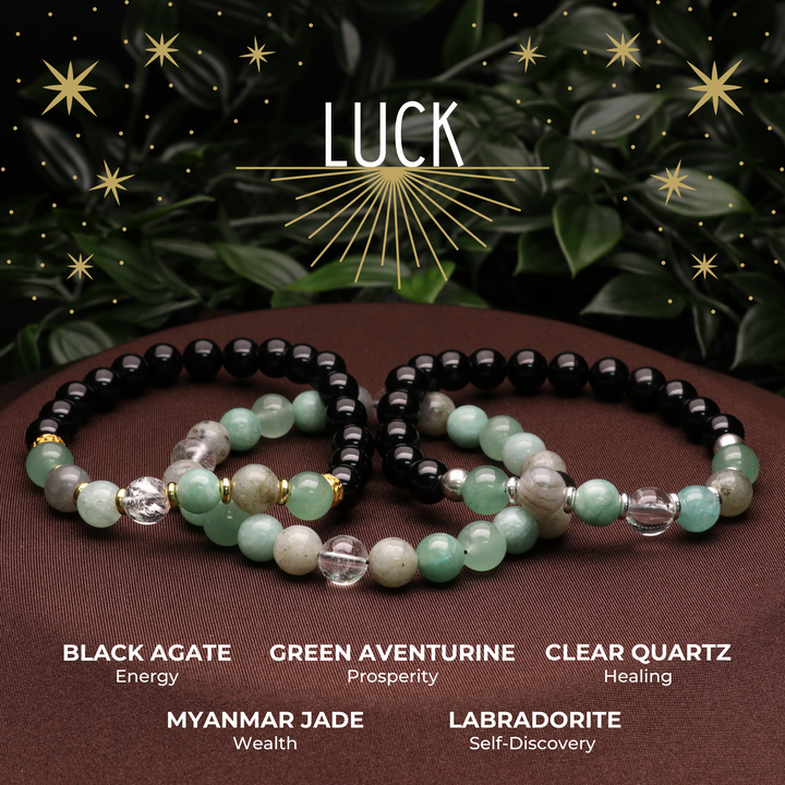 Bracelets d'intention de chance