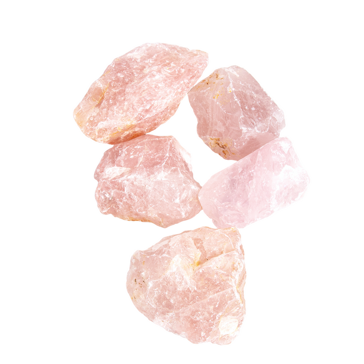 Rose Quartz Rough Crystals | Love & Emotional Healing