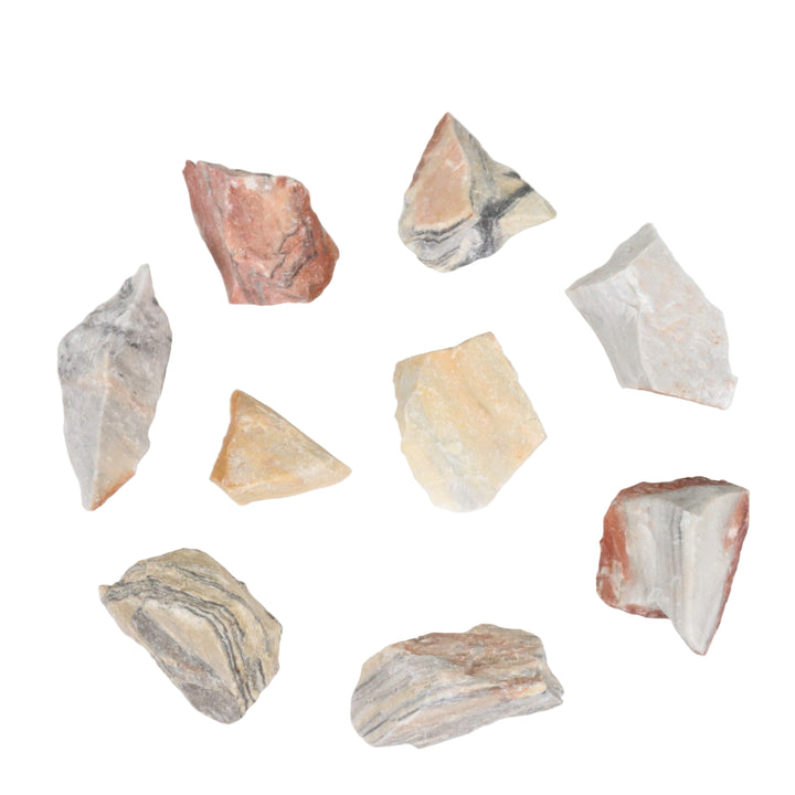 Zebra Jasper Rough Crystals | Balance & Harmony