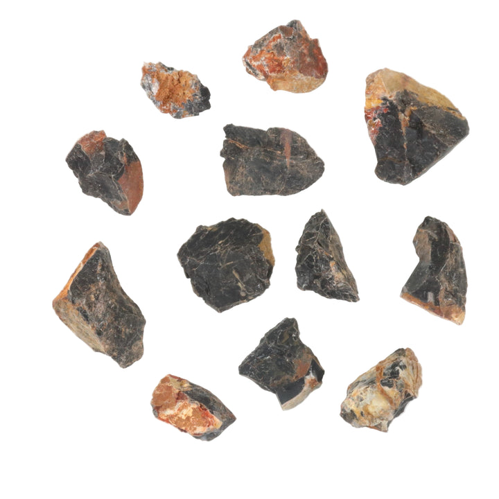 Cristaux bruts d'onyx noir d'Argentine | Résistance et protection