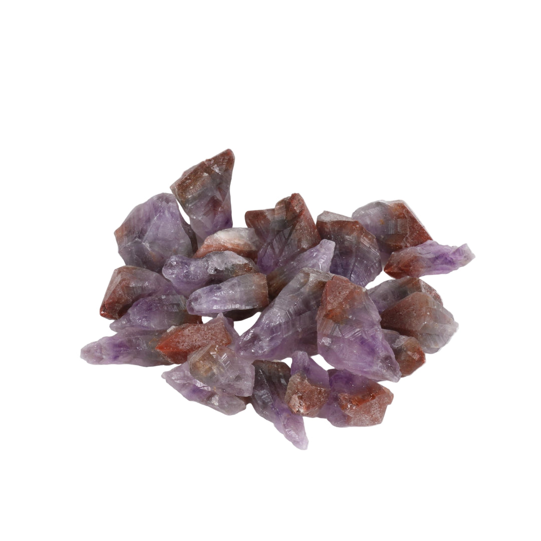 Piedra natural pulida de 7 puntas: cristales curativos pulidos para el equilibrio y la positividad.