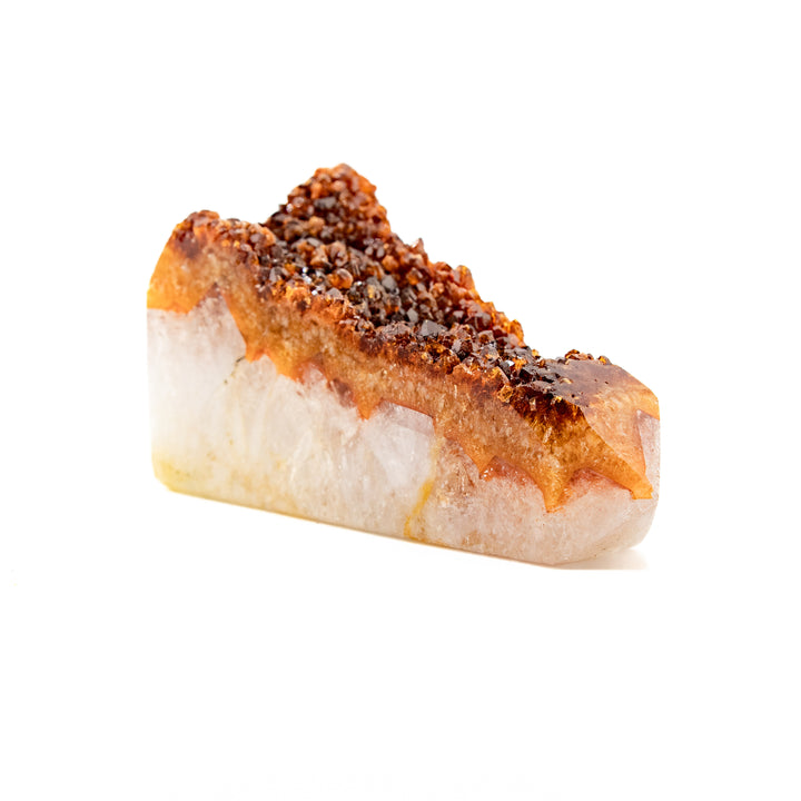 Natural Citrine Crystal Obelisk Tower - Healing Gemstone Decoration, Meditation Therapy Gifts