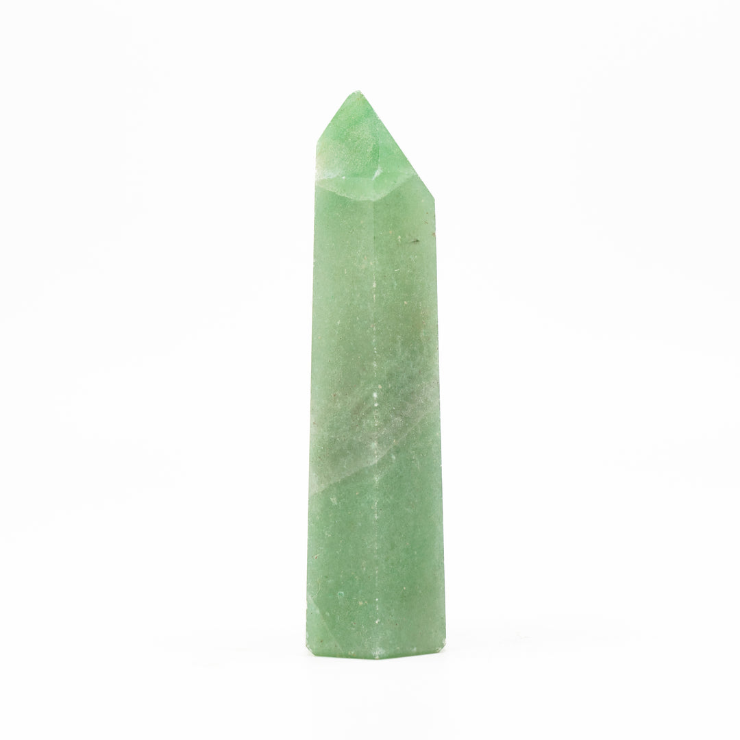 Natural Green Aventurine Crystal Obelisk Tower - Healing Gemstone Decoration, Meditation Therapy Gifts