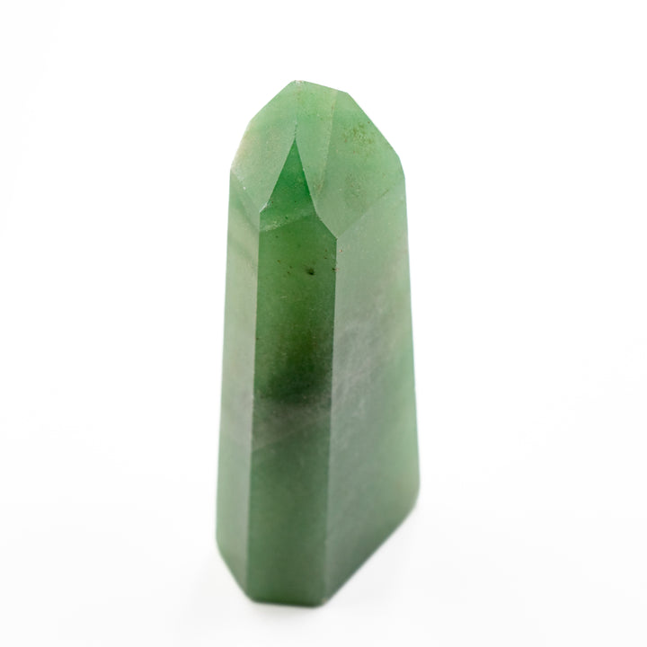Natural Green Aventurine Crystal Obelisk Tower - Healing Gemstone Decoration, Meditation Therapy Gifts