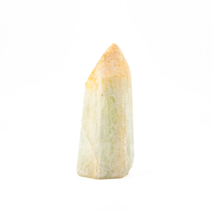 Natural Aquamarine Crystal Obelisk Tower - Healing Gemstone Decoration, Meditation Therapy Gifts