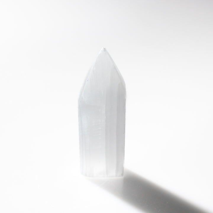 Natural Selenite Arrow Stick - 4 Inches Selenite Crystal - Cleansing & Recharging Healing Stone
