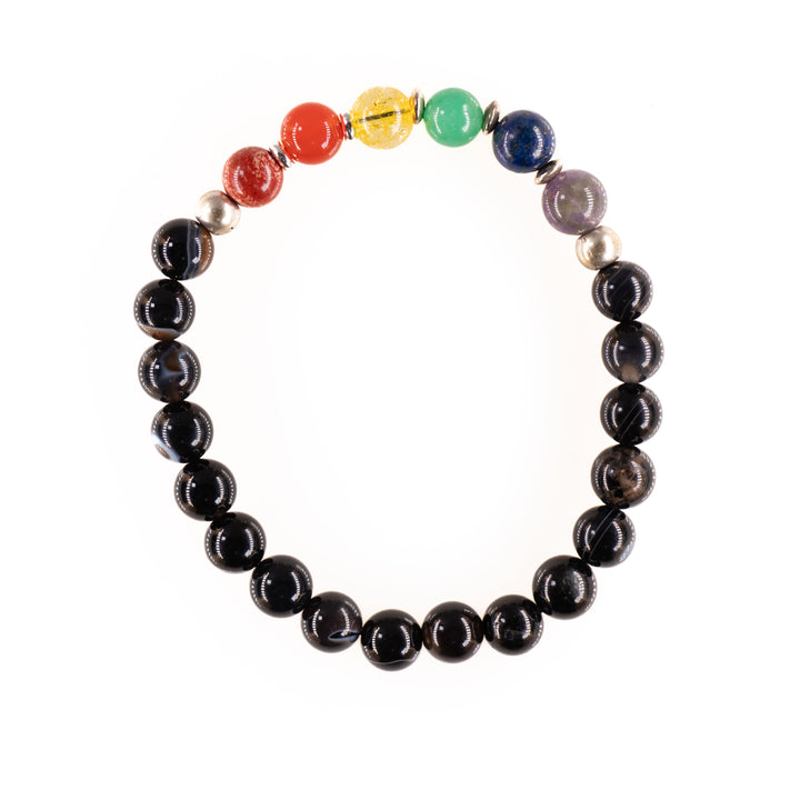 Pulseras de piedras preciosas naturales LGBTQ+