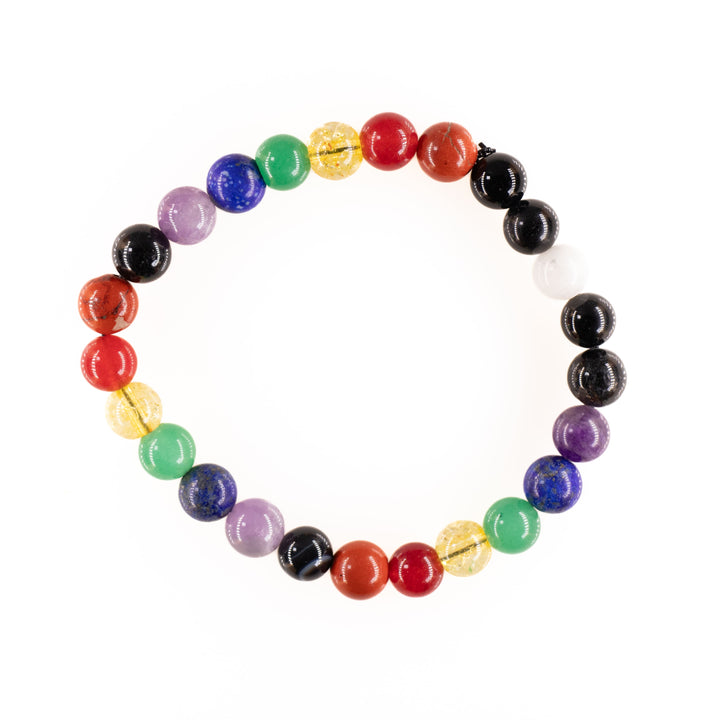 Pulseras de piedras preciosas naturales LGBTQ+