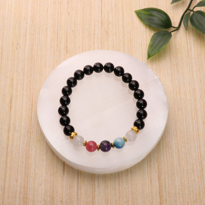 Bisexual - LGBTQ Natural Gemstone Bracelets