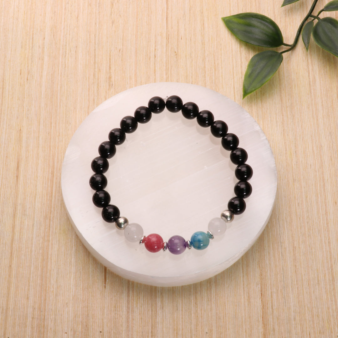 Bisexual - LGBTQ Natural Gemstone Bracelets