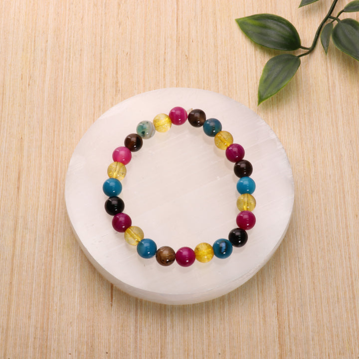 Pansexual - LGBTQ Natural Gemstone Bracelets