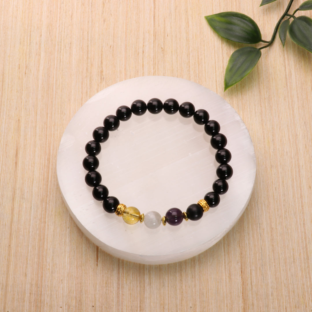 Non-Binary - LGBTQ Natural Gemstone Bracelets