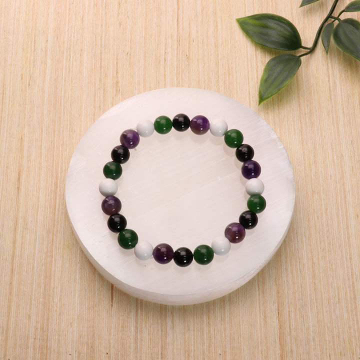 Gender Queer - LGBTQ Natural Gemstone Bracelets